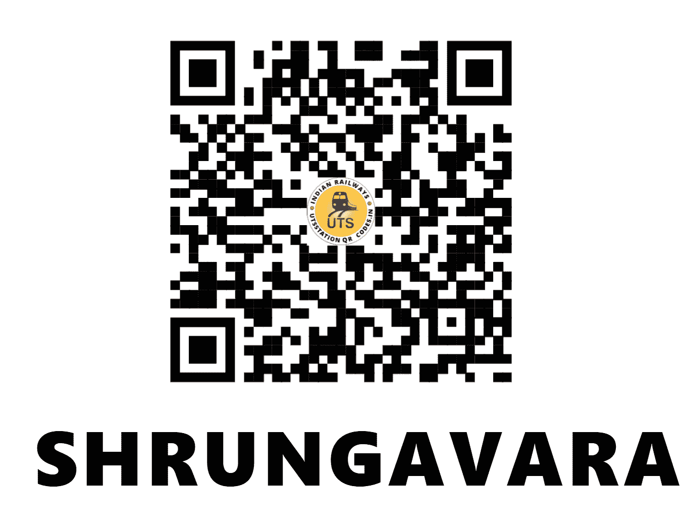 UTS QR Code for SHRUNGAVARAPUKOTA - SUP - EO (ANDHRA PRADESH)